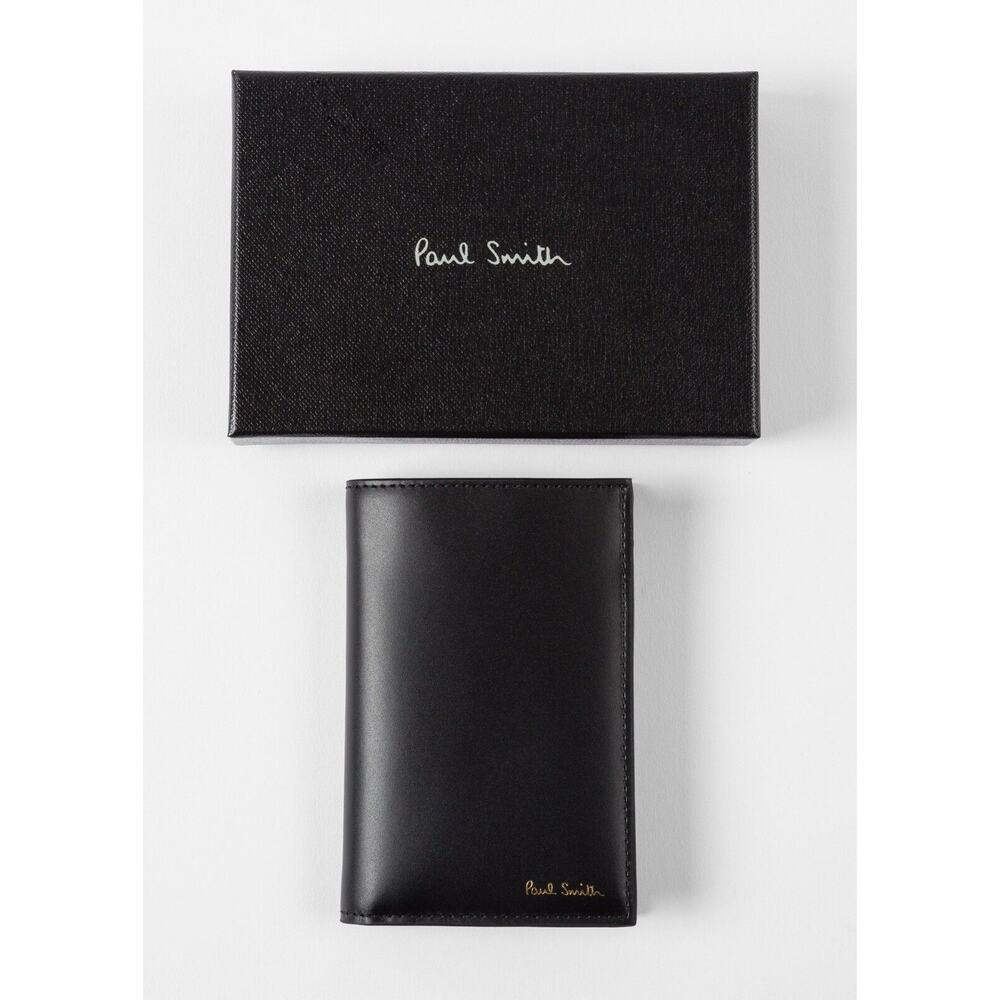 Rare! NWT Paul Smith $250 Leather Airplane Wallet, w/ Pop-up Card Slot, Italy. - Picture 2 of 3